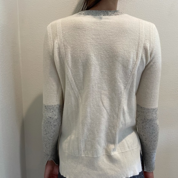 Rag & Bone Mixed Print Cashmere Sweater - Picture 4 of 10